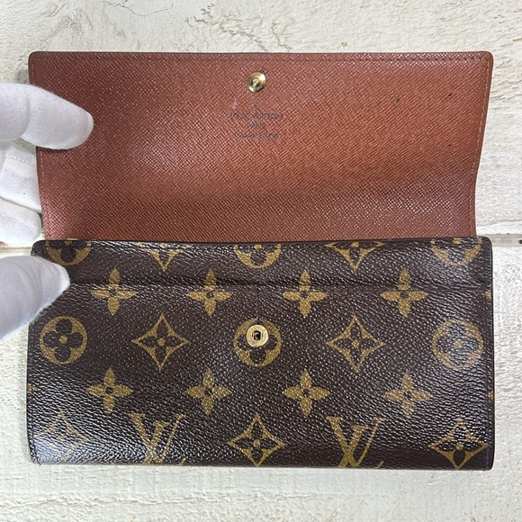 Louis Vuitton Monogram Portefeiulle Sarah Long Wallet - Picture 11 of 16